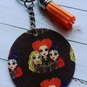 Sisters key chain